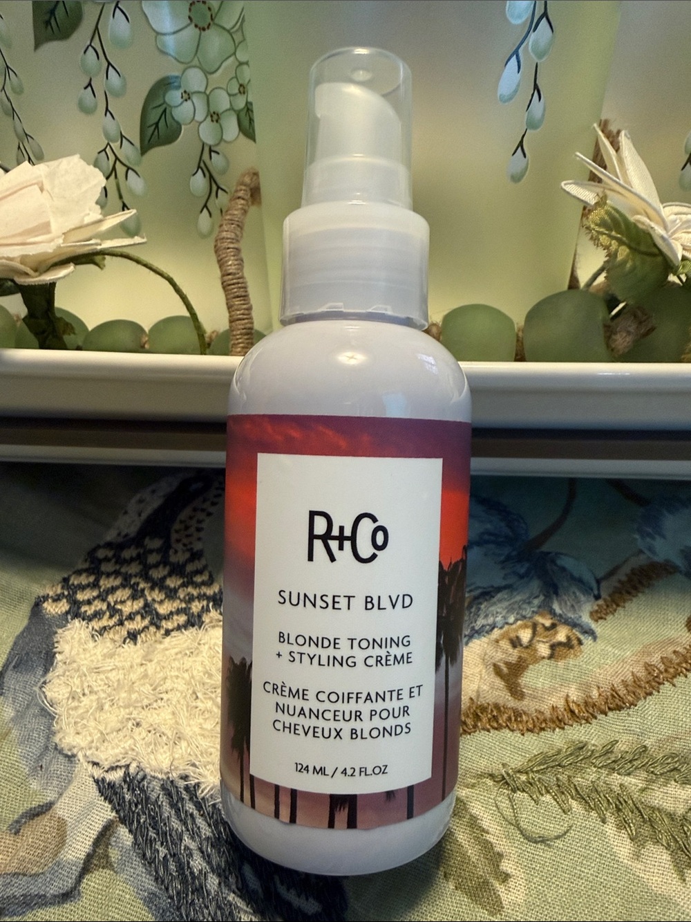 R+Co Sunset Blvd Blonde Toning & Styling Crème 4.2 oz
